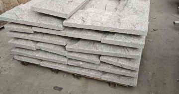 抚顺芝麻白蘑菇石，自然面