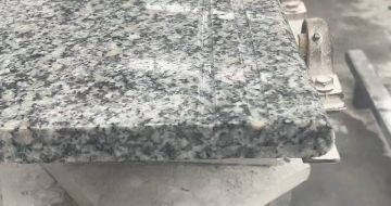 抚顺芝麻白楼梯踏步 芙蓉白