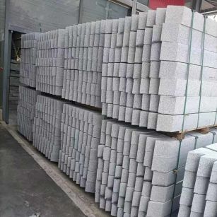 抚顺芝麻白树围石 树池