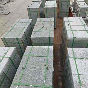 抚顺芝麻白地铺板  地铺石