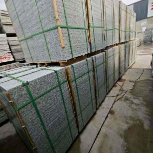 抚顺芝麻白地铺版 石材地铺石