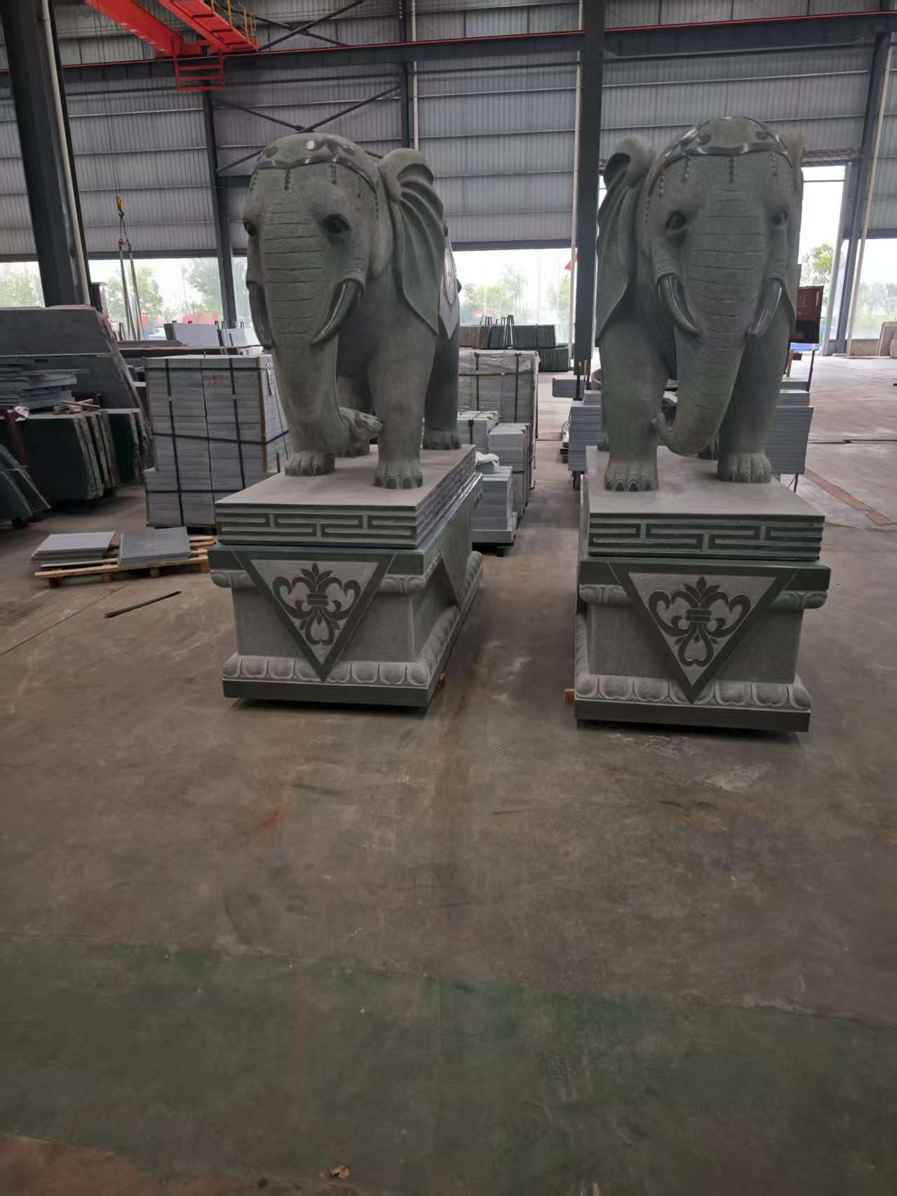 抚顺芝麻灰花岗岩对象 芝麻白芝麻灰大象